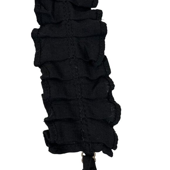 Hayden Womens Ruffle Sleeveless Black Tank Top Shirt Whimsigoth Fairy 3XL 3X - Picture 12 of 16